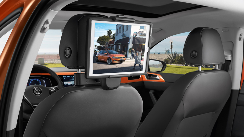 VW Polo tablet holder