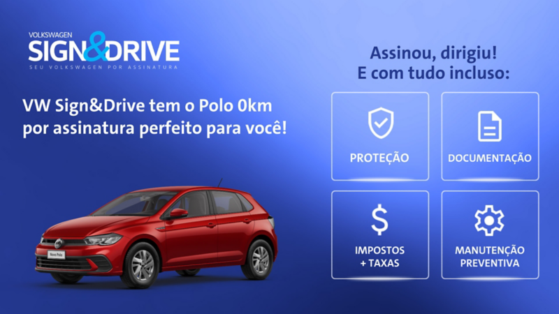 Polo 0 km por assinatura