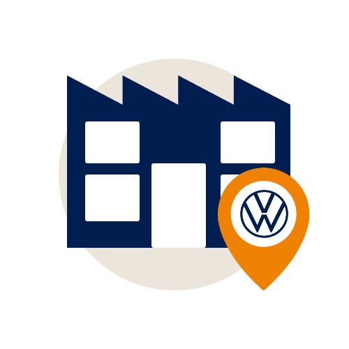 Icon Volkswagen Unternehmensgebäude
