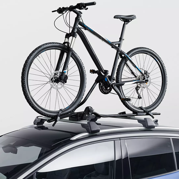 Bike on top of a car