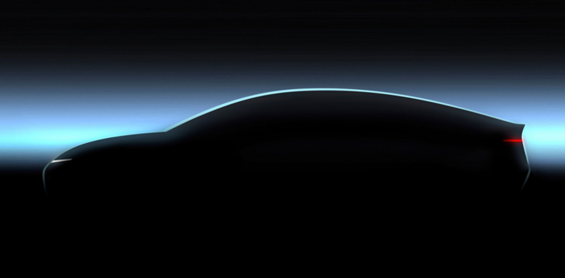 Imagen misteriosa de Project Trinity el próximo sedán eléctrico de Volkswagen