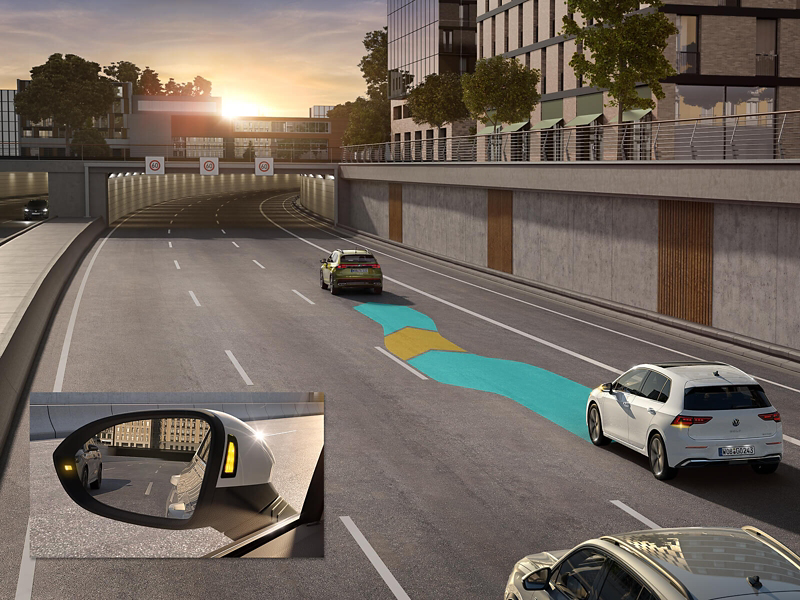 Side assist graphic