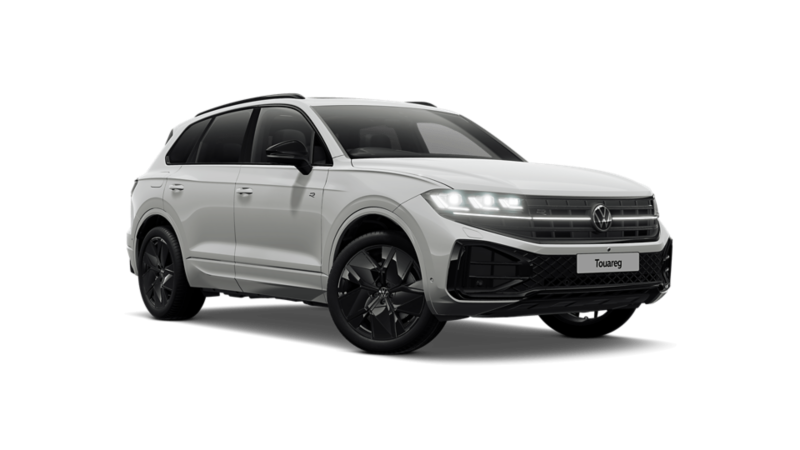 A Touareg on a white background