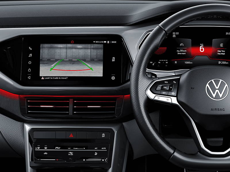Taigun Park Distance Control and Rear-View Camera