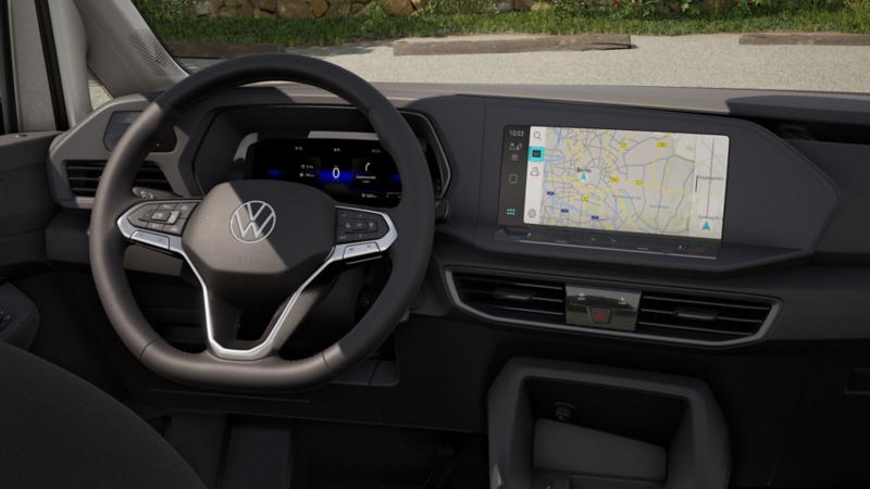 Le système de navigation du Caddy California.