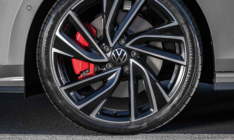 Neumáticos de conducción óptima de VW.
