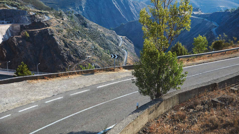 Strada di montagna