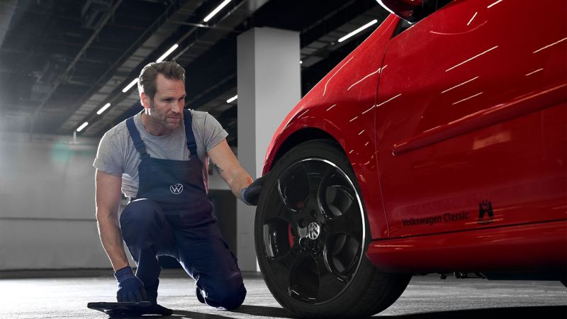 Ispezione pneumatici Volkswagen Service