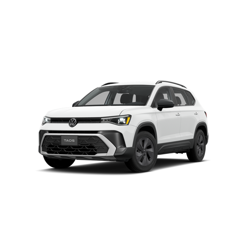 Le Taos Trendline en blanc. 