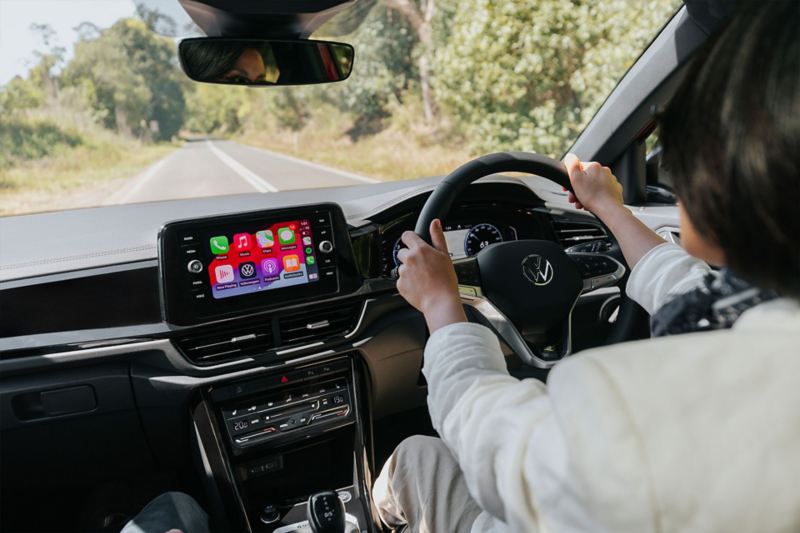 Interior of Volkswagen T-Roc