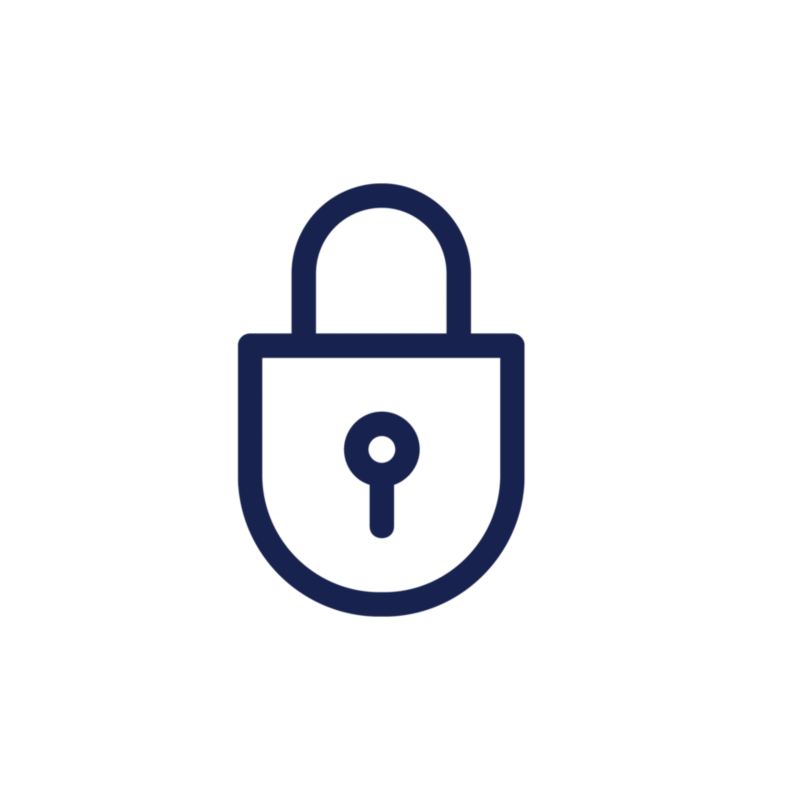 Safe and secure icon
