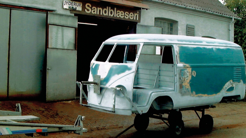En gammel transporter
