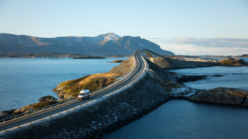 Brücke in Norwegen.