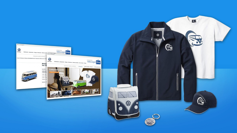 Boutique en ligne des accessoires Lifestyle Volkswagen.