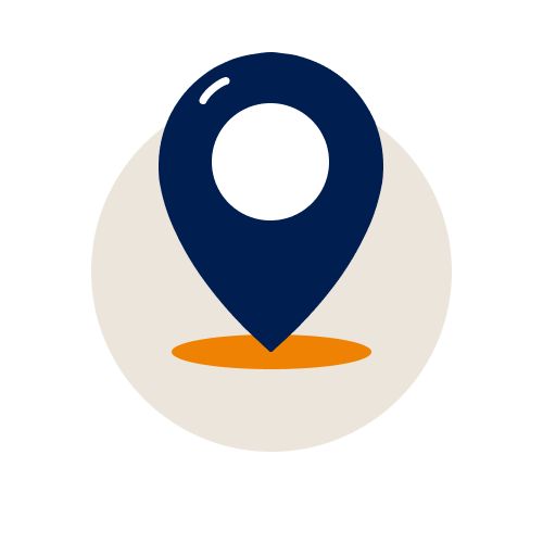 Piktogramm eines Pins