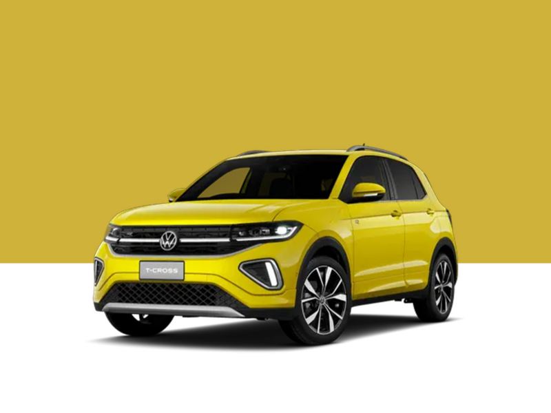 Volkswagen T-Cross R-line 3/4 view 