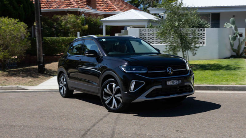 T-Cross parked on driveway