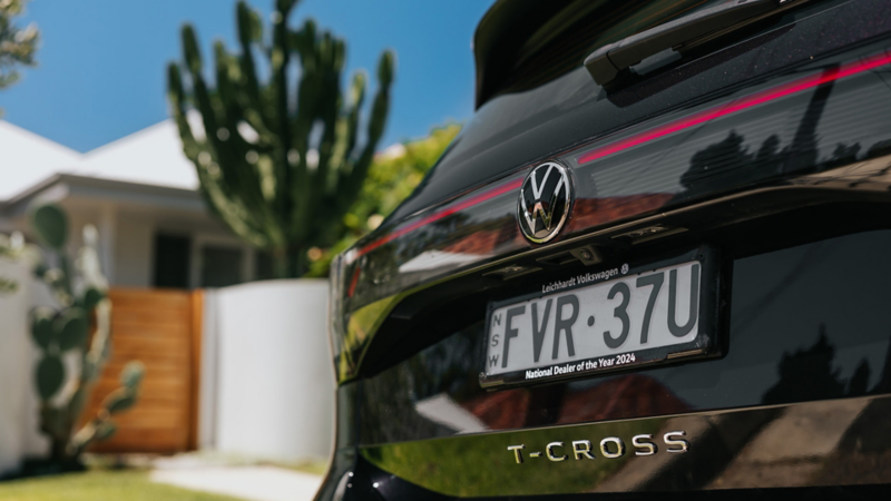 New T-cross exterior-rear-lighting