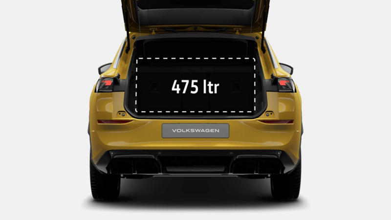 T-Roc boot capacity