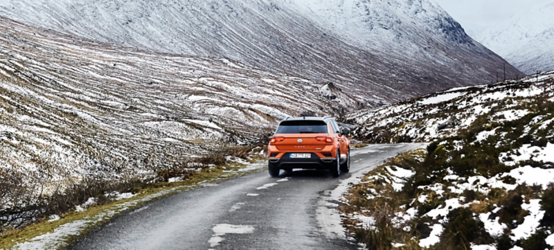 The T-Roc from behind 