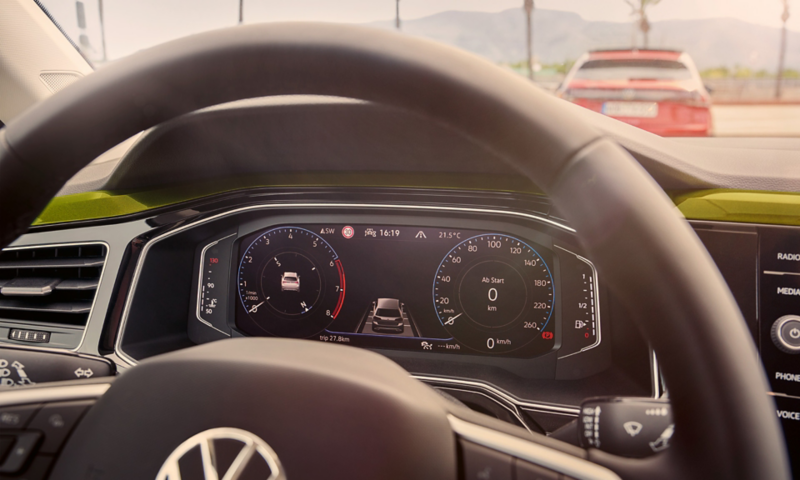 VW Taigo Εσωτερικό: Άποψη του Digital Cockpit