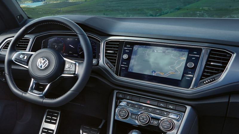 VW T-Roc Cabriolet mit Navigationssystem Discover Media 