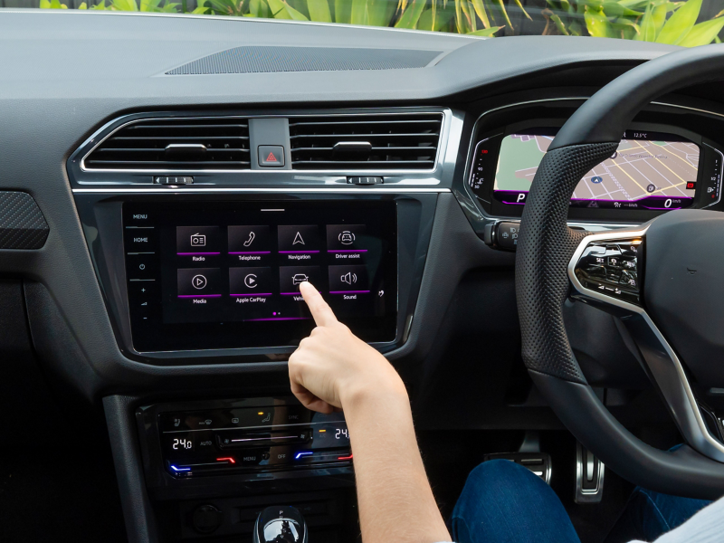 VW infotainment system