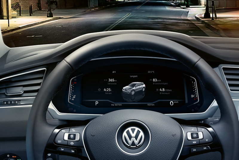 Données de la voiture sur l’Active Info Display