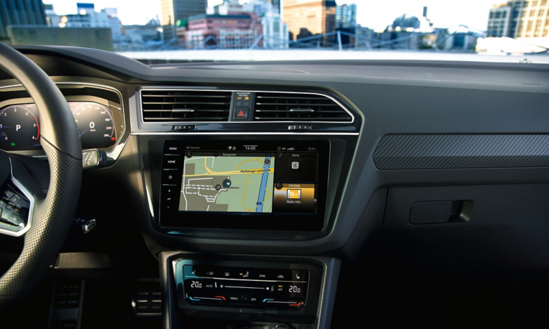 Système de navigation «Discover Pro» du VW Tiguan