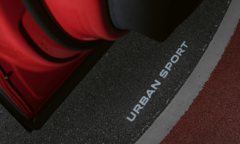 Logo iluminado "URBAN SPORT"
