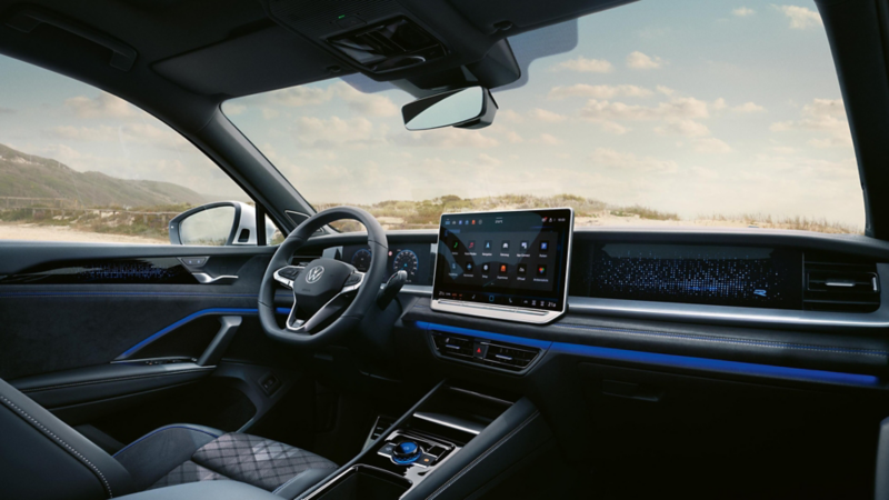 Interior view of Tayron cockpit