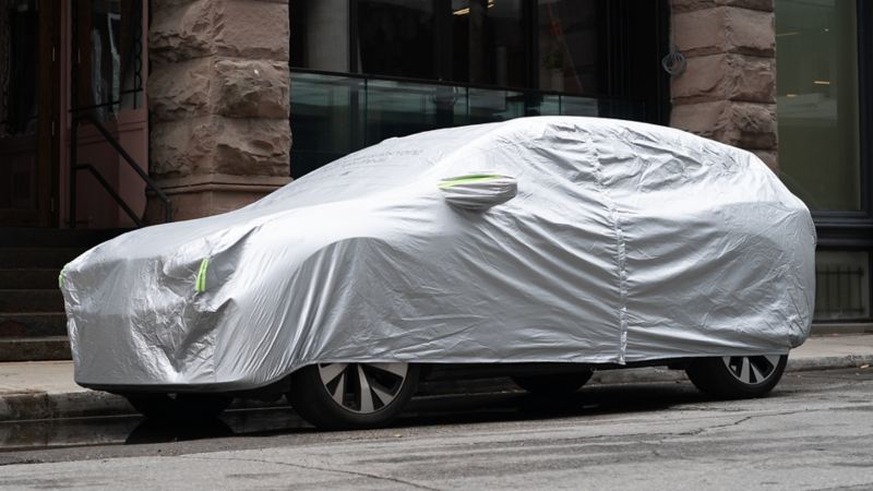 The ID.4 car cover