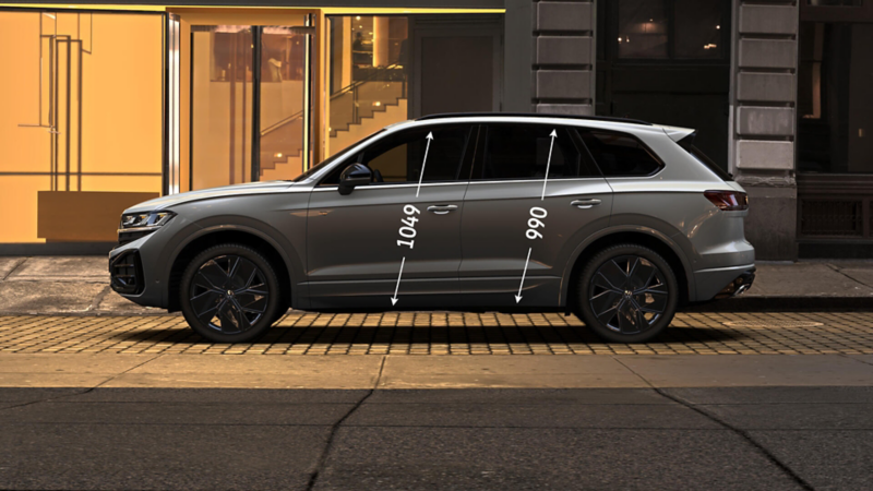 Touareg Black Edition door heights 