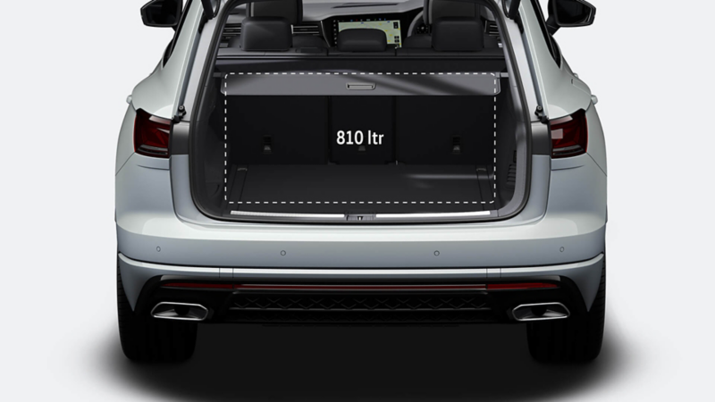 Touareg Black Edition boot capacity