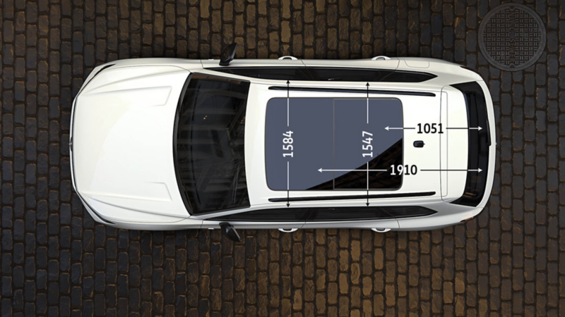 Touareg Black Edition boot depth dimensions