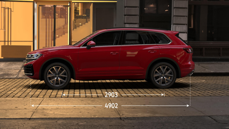 Touareg wheelbase dimensions