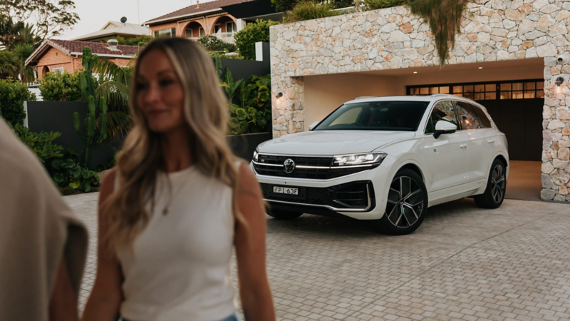 Touareg exterior shot