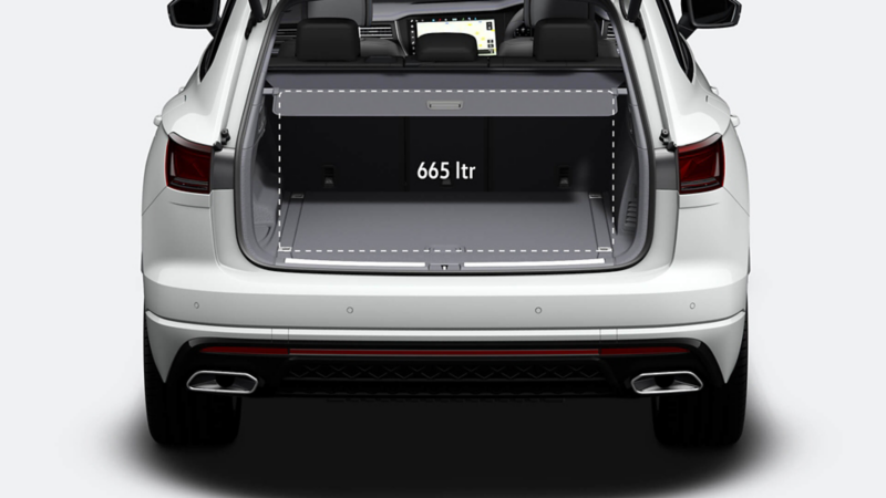 Touareg R boot capacity