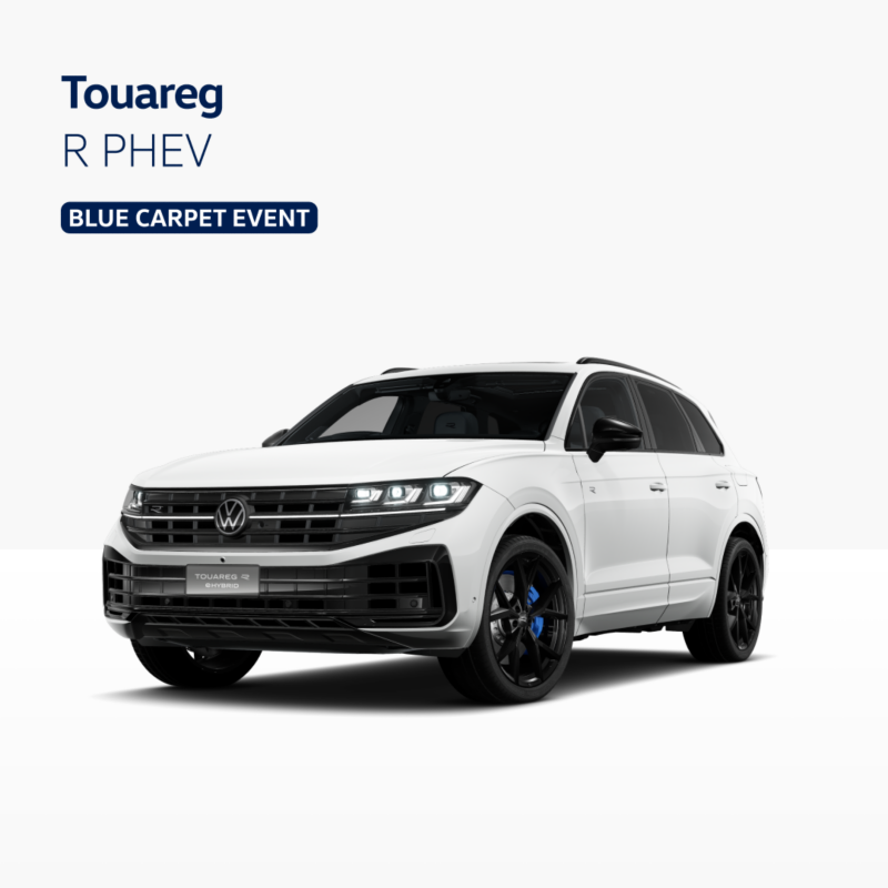 White Touareg R PHEV