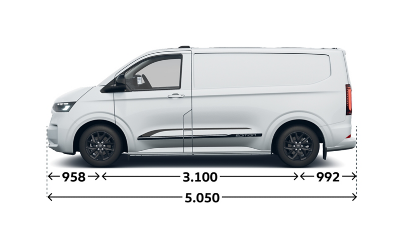 Transporter Kastenwagen Edition kurzer Radstand Seite