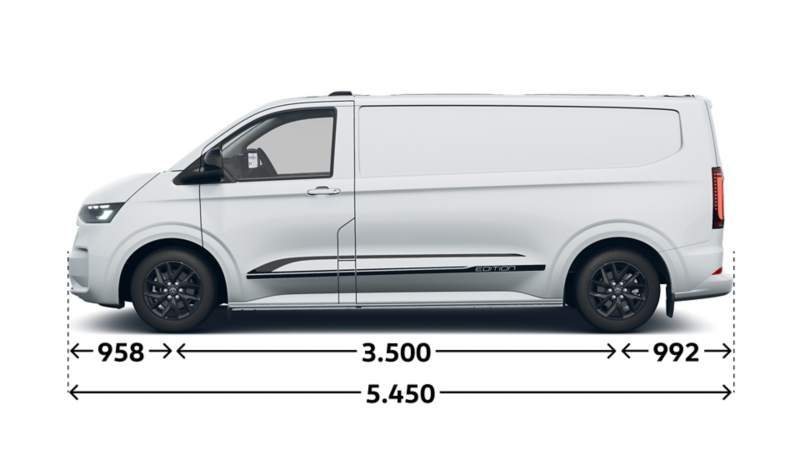 Transporter Kastenwagen Edition langer Radstand Seite