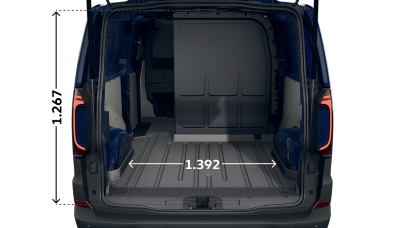 Transporter Kastenwagen L-Trennwand PanAmericana langer Radstand hinten