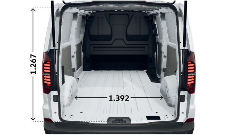 Transporter Kastenwagen langer Radstand hinten