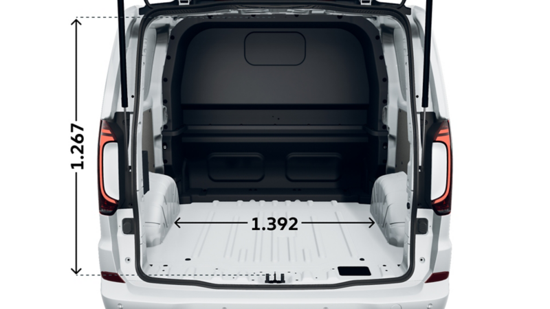 Transporter Kastenwagen Plus Edition kurzer Radstand hinten