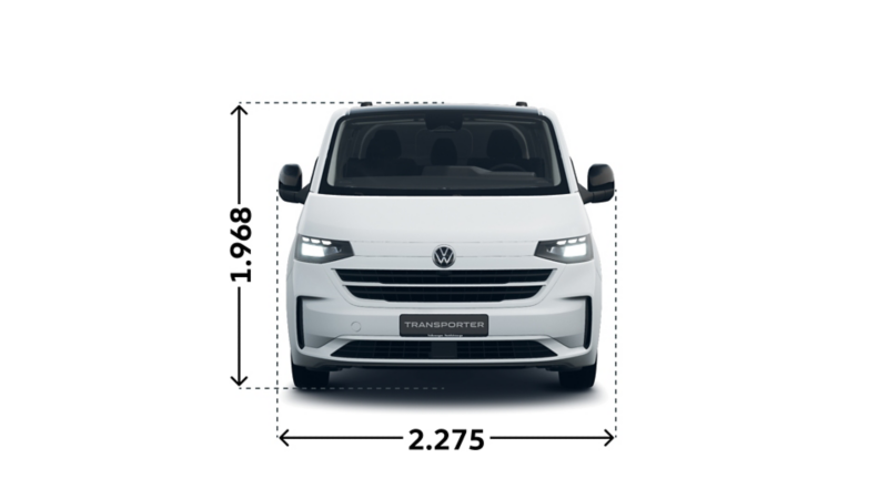 Transporter Kastenwagen Plus Edition langer Radstand vorne