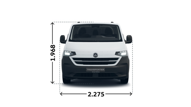 Transporter Kastenwagen Plus langer Radstand vorne