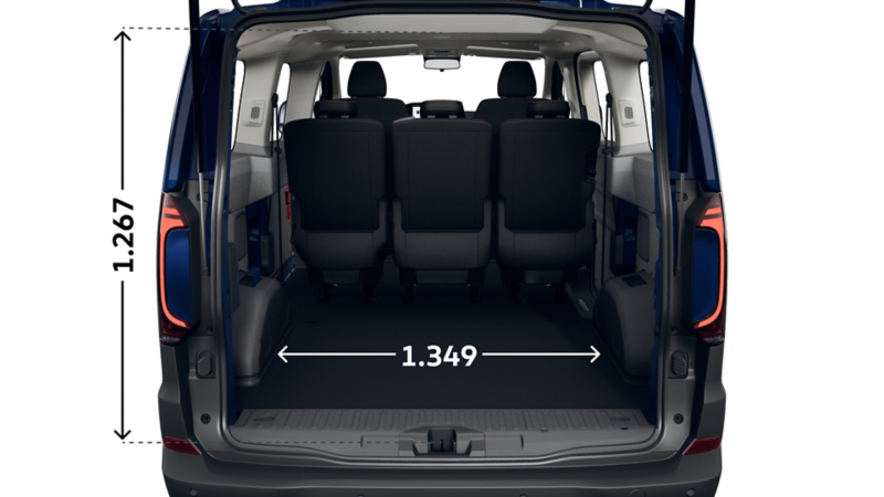 Transporter Kombi PanAmericana kurzer Radstand hinten