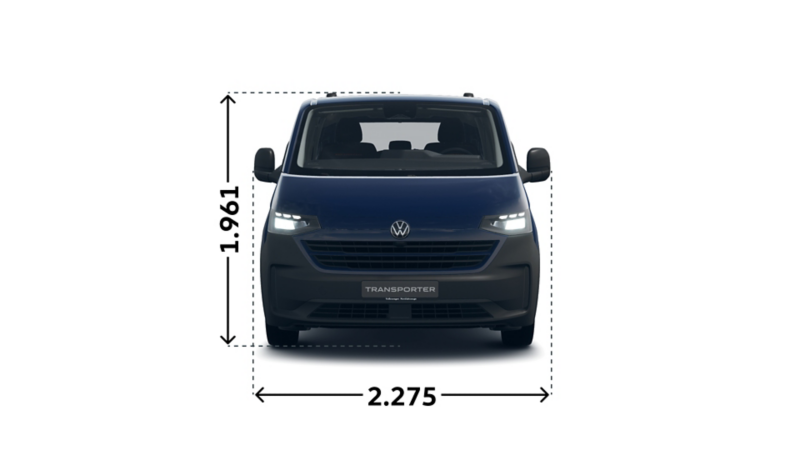 Transporter Kombi PanAmericana kurzer Radstand vorne