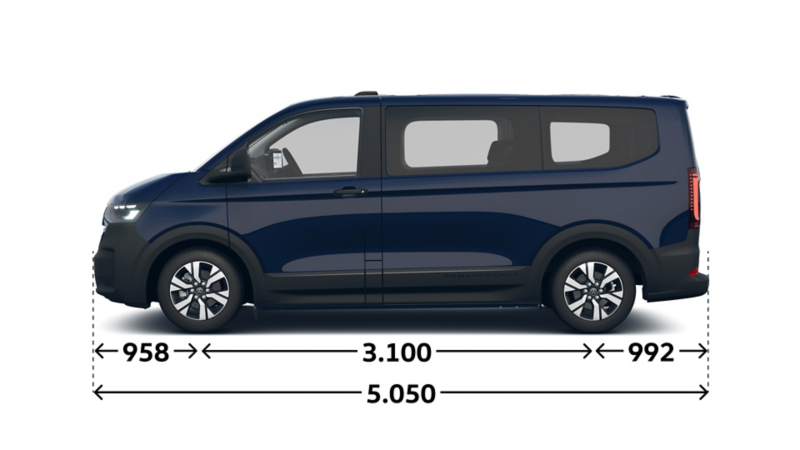Transporter Kombi PanAmericana kurzer Radstand