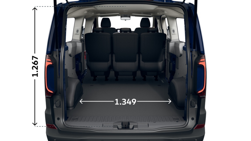 Transporter Kombi PanAmericana langer Radstand hinten